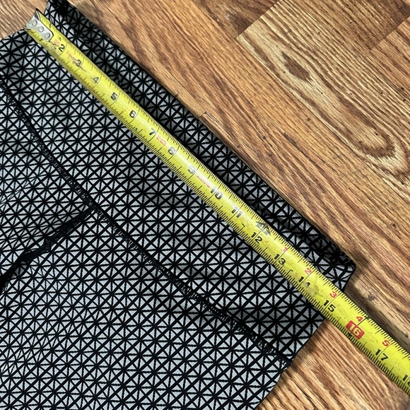 Lululemon Size 8 Wunder Under Pants Full-On Luon Tri Geo Silver Spoon Align - Picture 10 of 10